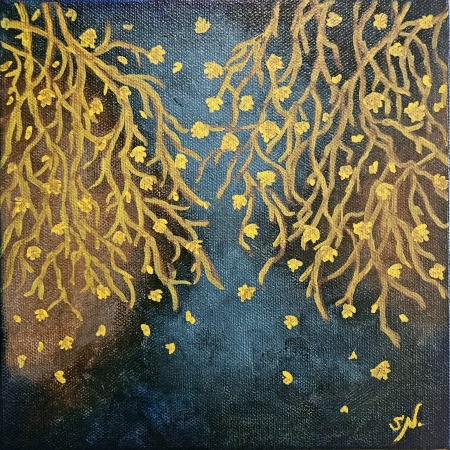 Candlelight Canopy by artist Shara Nickell